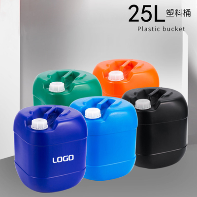 25L Square Shape HDPE Plastic Drums Chemical Sealed Blow Moulding Square Bucket