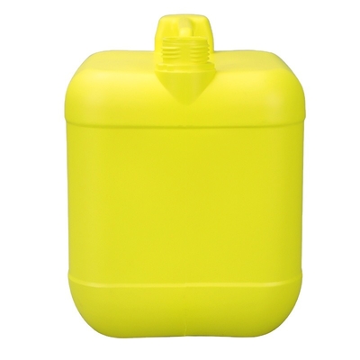 Botol Plastik Wadah HDPE 39mm 10L Kuning Dengan Pegangan 302mm