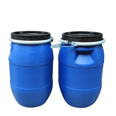 Wadah Plastik HDPE Silinder 30l 160l Dengan Lingkaran Besi