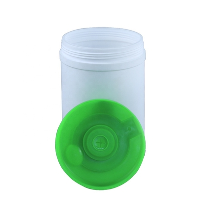 100% Bahan Perawan HDPE Plastik Wet Wipe Bucket 80 Pieces