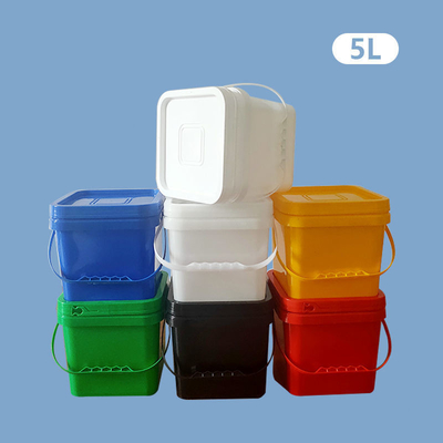 Bentuk Persegi Drum Plastik HDPE Ember Plastik Kimia Drum Ember Barel