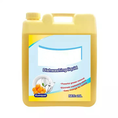 Botol Kosong Deterjen Cair Besar Disesuaikan Dengan Pegangan Dan Tutup Sekrup