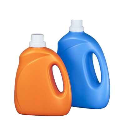 Botol Plastik Deterjen Cair HDPE Botol Deterjen Binatu Dengan Tutup Plastik