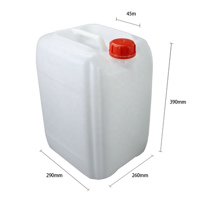 Tangki Air Plastik HDPE Kaliber 47mm Putih Persegi 20 Ltr 450g