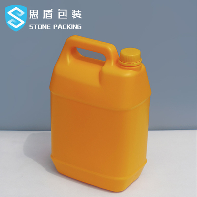 Kaliber 35mm Cairan Kimia 5l HDPE Wadah Plastik Anti Bocor