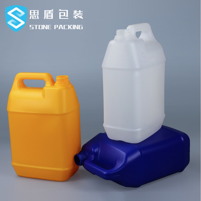 Kaliber 35mm Cairan Kimia 5l HDPE Wadah Plastik Anti Bocor