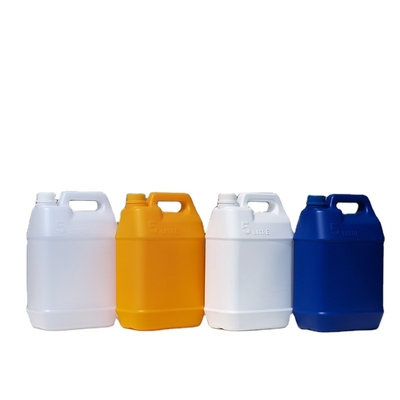 Kaliber 35mm Cairan Kimia 5l HDPE Wadah Plastik Anti Bocor
