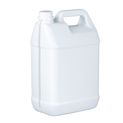 128 Fl Oz White HDPE Plastic Square 5 Galon Bucket 220g OEM