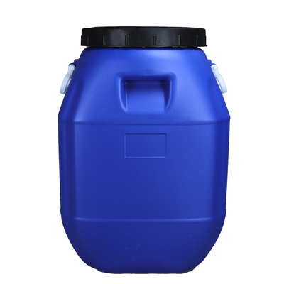 80 * 47mm 50L Drum Plastik Wadah Kimia Plastik Buka Atas Dengan Pegangan