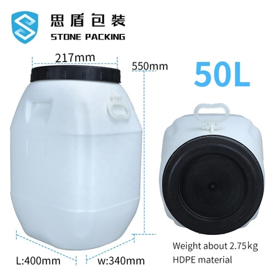 80*47mm Wadah Plastik HDPE 50 Liter