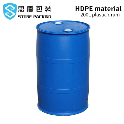 SIDUN Chemical Sealed HDPE 200L Drum Plastik 590 * 590mm