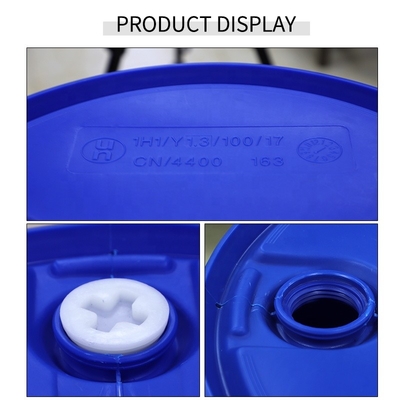 SIDUN Chemical Sealed HDPE 200L Drum Plastik 590 * 590mm