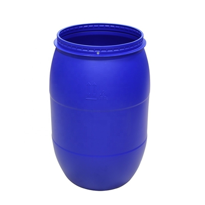 HDPE 55 Galon Biru Barel Wadah Kimia Plastik ISO9001