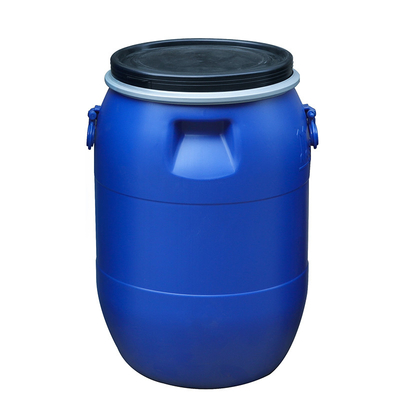 Plastik Bulat HDPE 100% 120l Blue Chemical Barrel Open Top