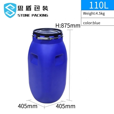 Wadah Plastik HDPE 110L OEM ODM HDPE Blue Bucket 4.5kg