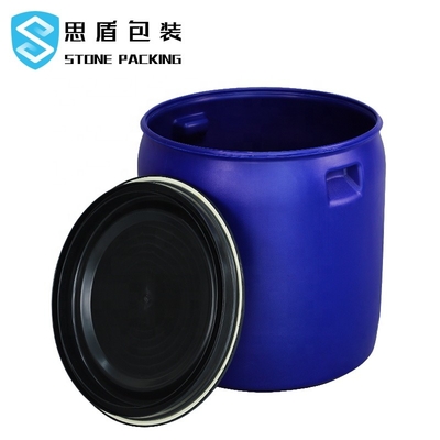 Tingkat Makanan Kimia Putaran 150l HDPE Drum Plastik OEM ODM