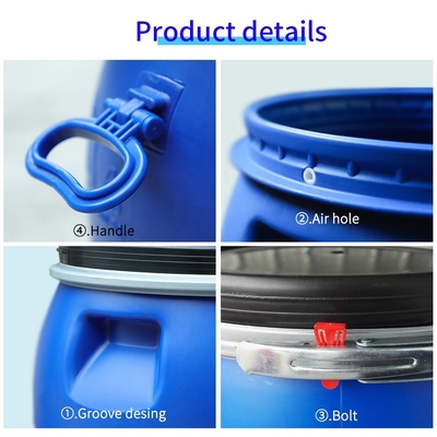 Wadah Polietilen Kepadatan Tinggi 320mm 50 Ltr 385mm * 580mm