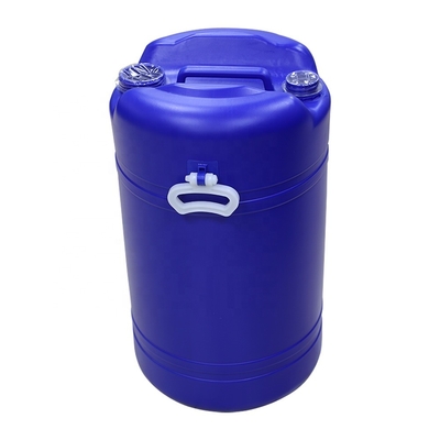 Drum Plastik HDPE Blue 60L 55 Galon Dengan Pegangan Pastic OEM ODM