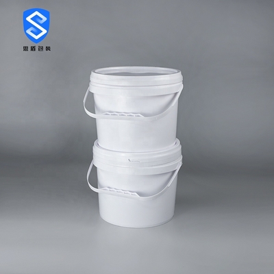Plastik PP 5 Liter Drum Plastik Bulat 360g Dia 222mm 205mm