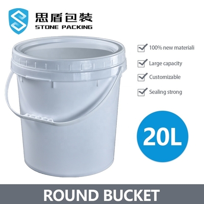 Top Dia 30cm 20 Liter Cat Bucket Dengan Pegangan 90 Mil Tebal