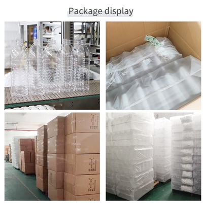 Produk Rumah Tangga 34mm Botol Plastik PET Plastik Bening 250ml 28g