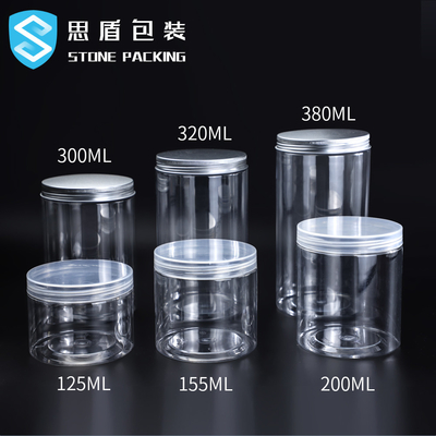 55 * 65MM Botol Plastik PET Dengan Tutup Sekrup 13g