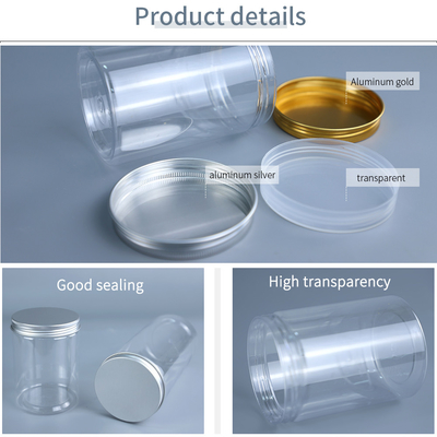 55 * 65MM Botol Plastik PET Dengan Tutup Sekrup 13g