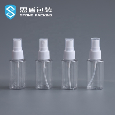 Botol Semprot PET Transparan 40ml Alkohol yang Dapat Didaur Ulang 73 * 34mm