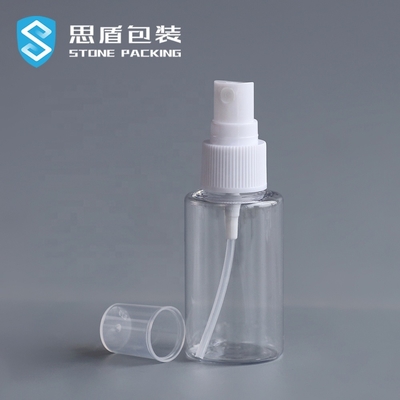 Botol Semprot PET Transparan 40ml Alkohol yang Dapat Didaur Ulang 73 * 34mm
