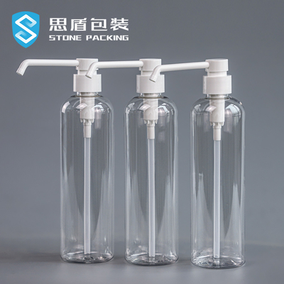 Alkohol 25mm Kabut Air Botol Semprot Kosong Plastik 210 * 61.5mm