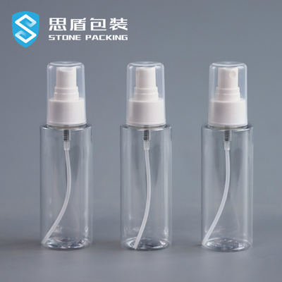 Botol Semprot PET 18mm 100ML Transparan Dengan Nozzle 13g