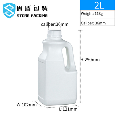 Acid Etch 36mm Screw Top Drums Plastik HDPE Jerigen 2L 5L