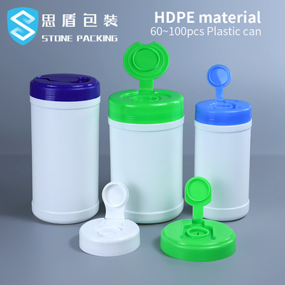 Wadah Plastik Matte HDPE 750ML Open Top HDPE Drum