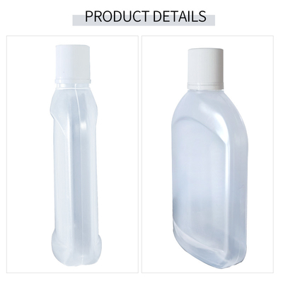 Botol Shampoo 500ml Matte Translucent Dengan Tutup Sekrup 45g