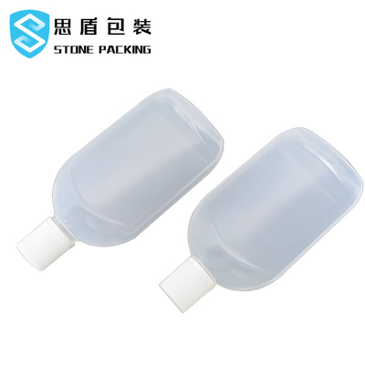 Botol Shampoo 500ml Matte Translucent Dengan Tutup Sekrup 45g