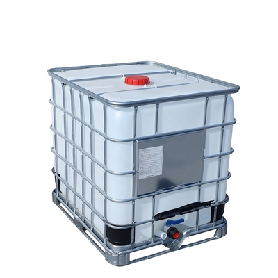 Tangki Persegi Kimia Logam HDPE 1000 Ltr Berat Tare 56kg