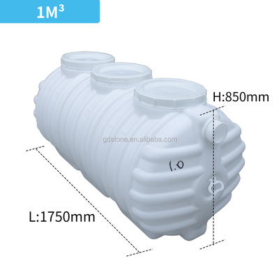 850*1750mm RV Septic Storage HDPE Tangki Air Plastik 1800mm 1850mm 1950mm