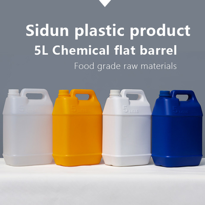 Botol Plastik Bahan Kimia Elektronik Dengan Pegangan Jerigen Plastik 5L Bisa Anti Bocor
